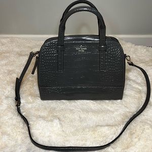 Gray Kate Spade bag